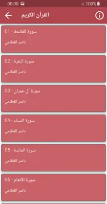 ناصر القطامي القران الكريم android App screenshot 4